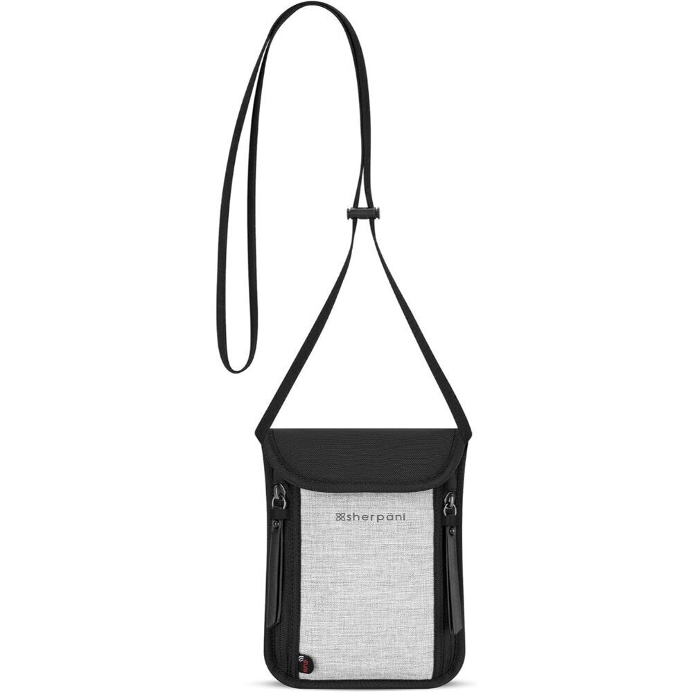 Travel Neck Wallet Nylon RFID Passport Holder Small Crossbody Purse Women